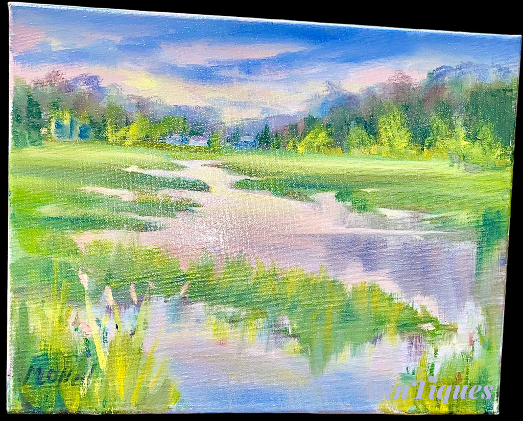 Art - oil on canvas by Michele O’Neil