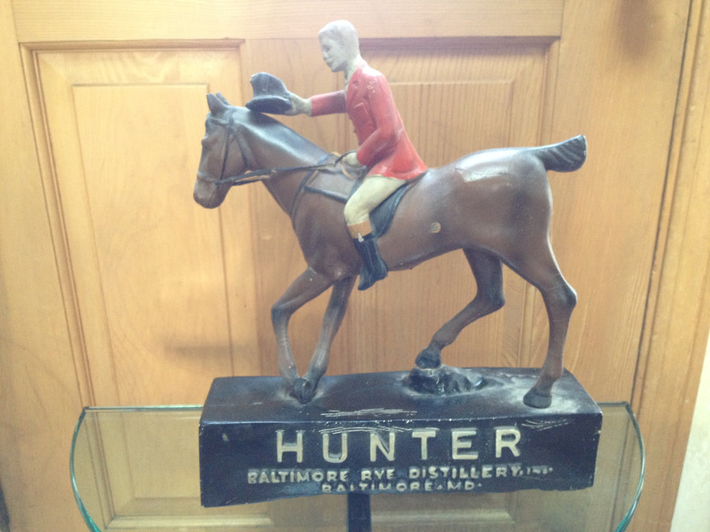 Antique Hunter Baltimore Rye Statue