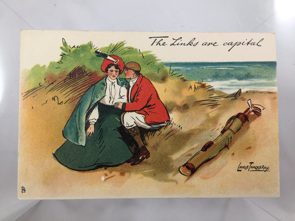 Lance Thackeray postcard