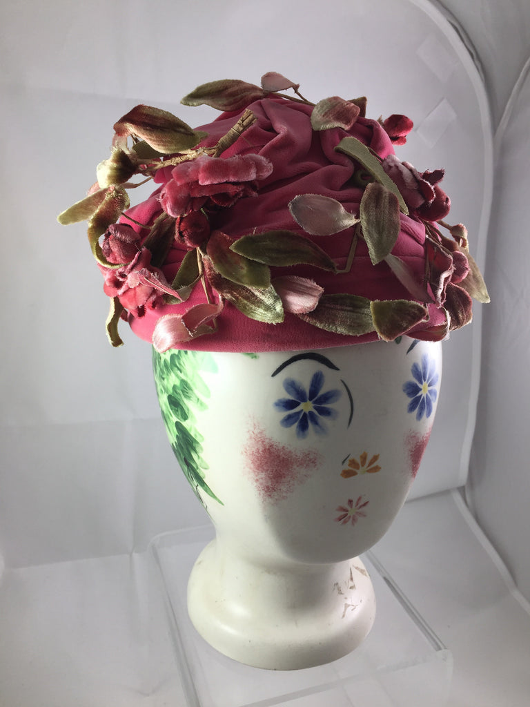 Hat Dorothy Bullitt Floral Pink