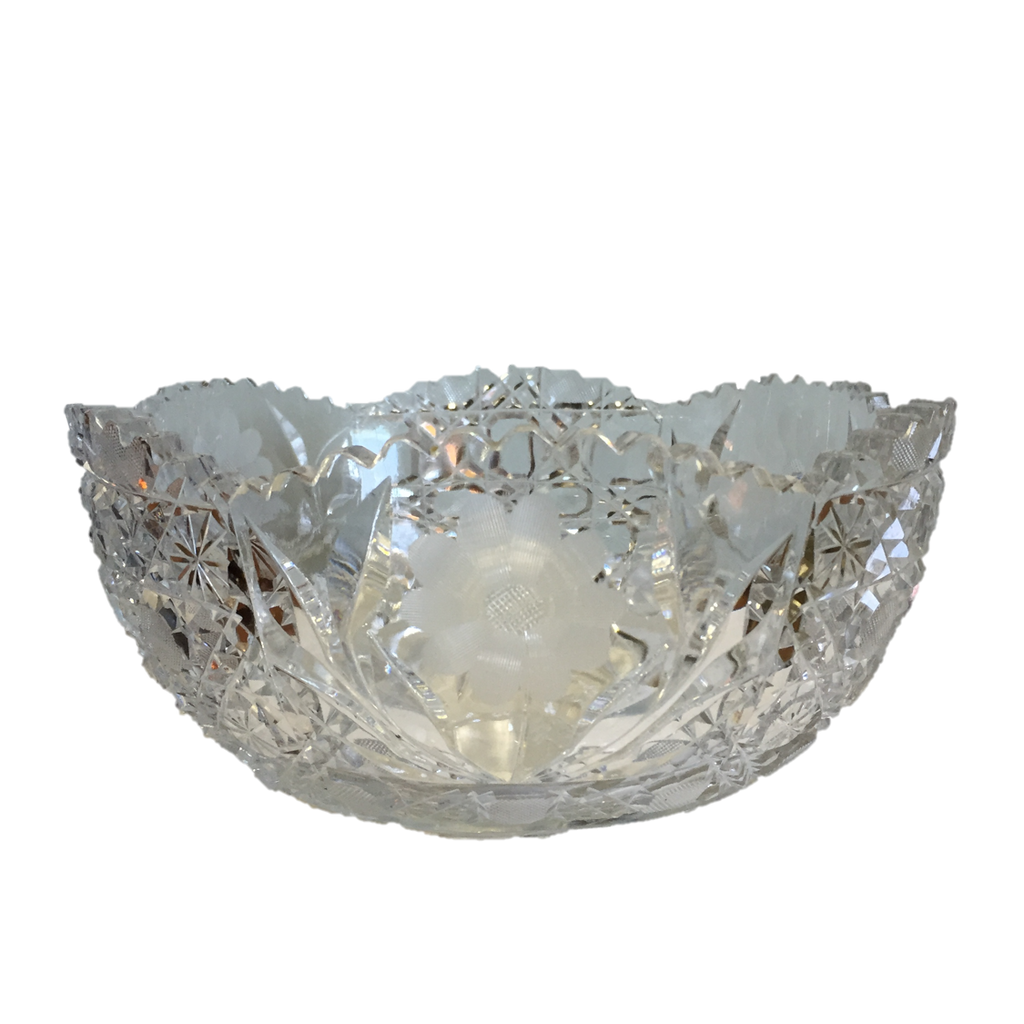 Cut & Blown Crystal Bowl