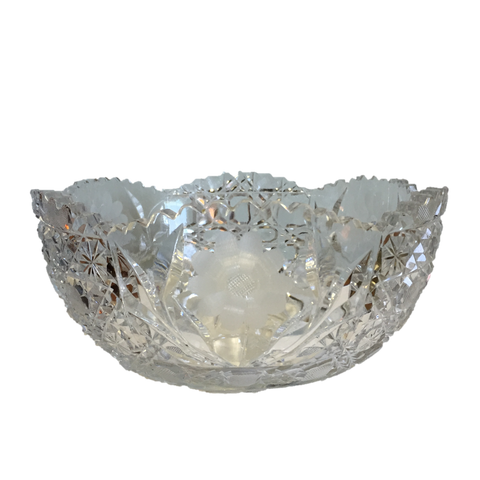 Cut & Blown Crystal Bowl