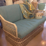 Russell Woodard Spun Fiberglass Chair, Loveseat and Side Table-SOLD