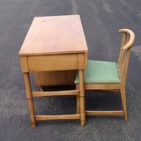 Kent Coffey Mid Century Modern MCM desk and matching chair  SOLD
