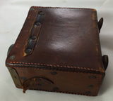 WWI Carl Zeiss Jena 08 low #6793 1916 1x Fernglas with leather case and directions in German SOLD