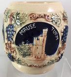 German Punch Bowl and Set of 8 Cups SOLD