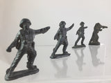 Pewter Toy Soldiers, Set of 4  SOLD