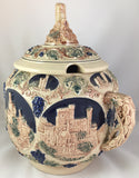 German Punch Bowl and Set of 8 Cups SOLD