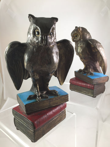 Owl Bookends set of 2 SOLD