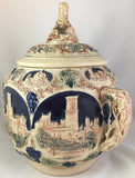 German Punch Bowl and Set of 8 Cups SOLD