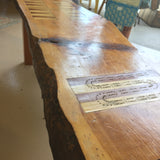 Live Edge Game Coffee Table SOLD