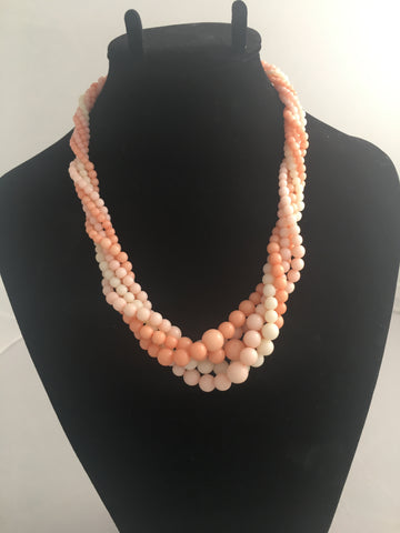 Necklace  Trifari Pink Necklace