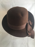 Hat Brown Wool Felt