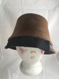 Hat Vintage Italian Made Wool Cloche