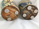 Mid Century Modern Studio Pottery Pair