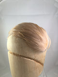 Hat Tan Feather Headpiece Headband Band