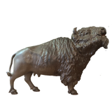 Bronze Female Buffalo Figure  SOLD