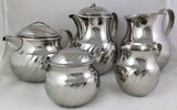 Yamasaki Stainless Steel Tableware Coffee and Tea Service Set c. 1960