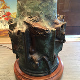 Lighting  “They're Off" Bronze Lamp by Jonathan Mueller RARE  SOLD