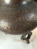 Chinese Tripod Bronze Censer/Vessel   SOLD