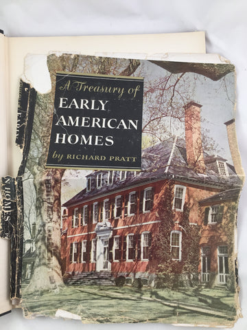 Book, A Treasury of Early American Homes by Richard Pratt 1949  SOLD