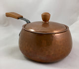Vintage Swiss Fondue Pot Hand Hammered