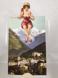 German pop up postcard