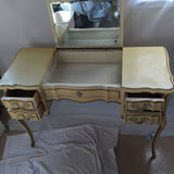 French Vanity with Stool  SOLD