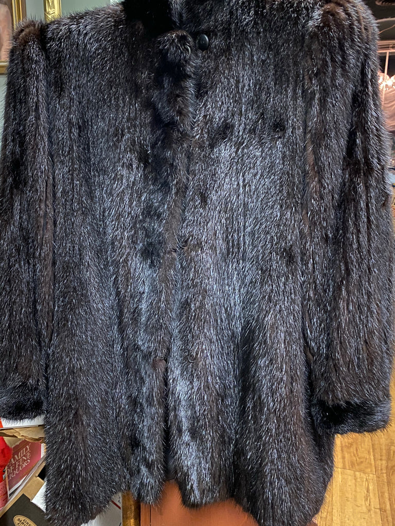 Fur, Mink long jacket.