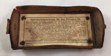 WWI Carl Zeiss Jena 08 low #6793 1916 1x Fernglas with leather case and directions in German SOLD