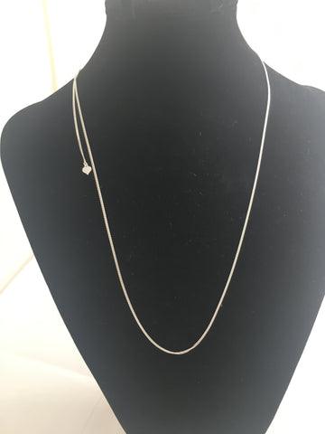 Necklace Adjustable Sterling Chain
