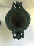 Pair of Bronze Urns - SOLD