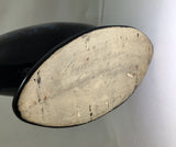 American Art Pottery Blue Drip Crescent Moon Signed Anna Van Briggle