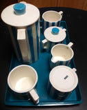 Mid-Century Modern Coffee Set with Tray-SOLD
